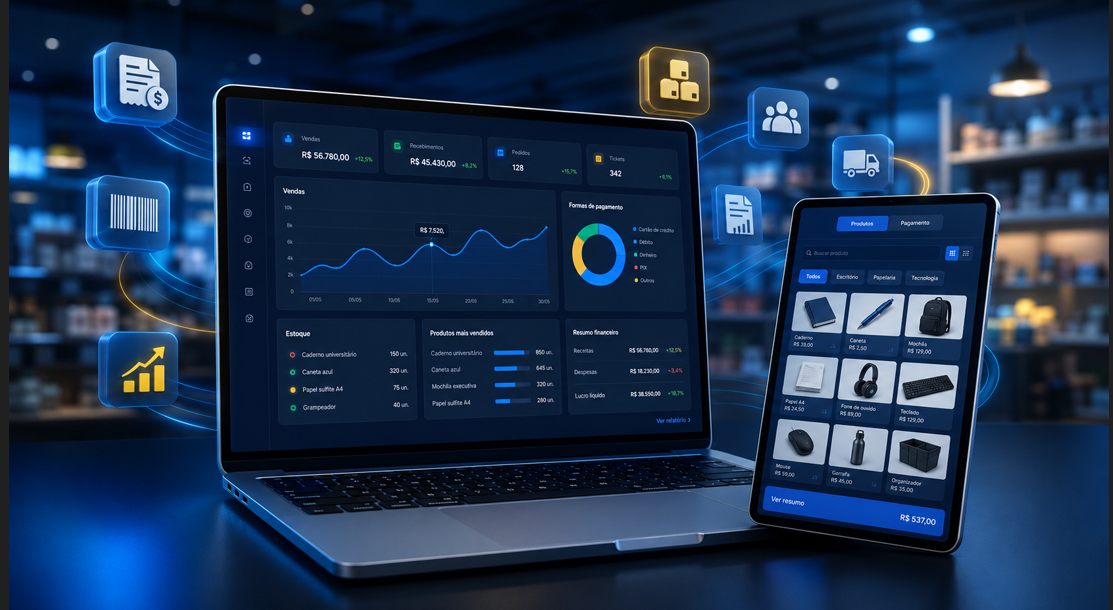 Sistema de Gestão Mercado Pago