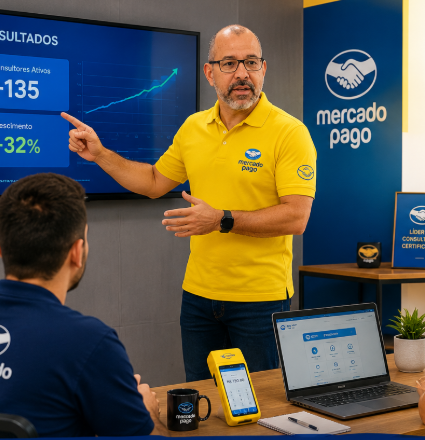 Treinamento de Consultores Certificados Mercado Pago liderado por Samuel Faria